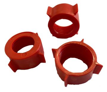 Plastic Hex Burr L Thread