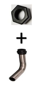 Y Thread Turn Down Spout & Nut